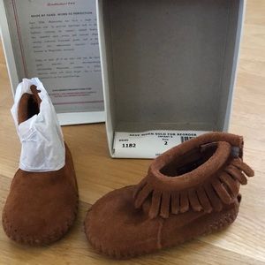 Brand New in Box never worn Infant Size 2 Booties